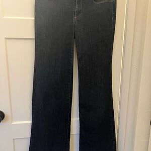 J. Crew Blue Flare Wide Leg Jeans